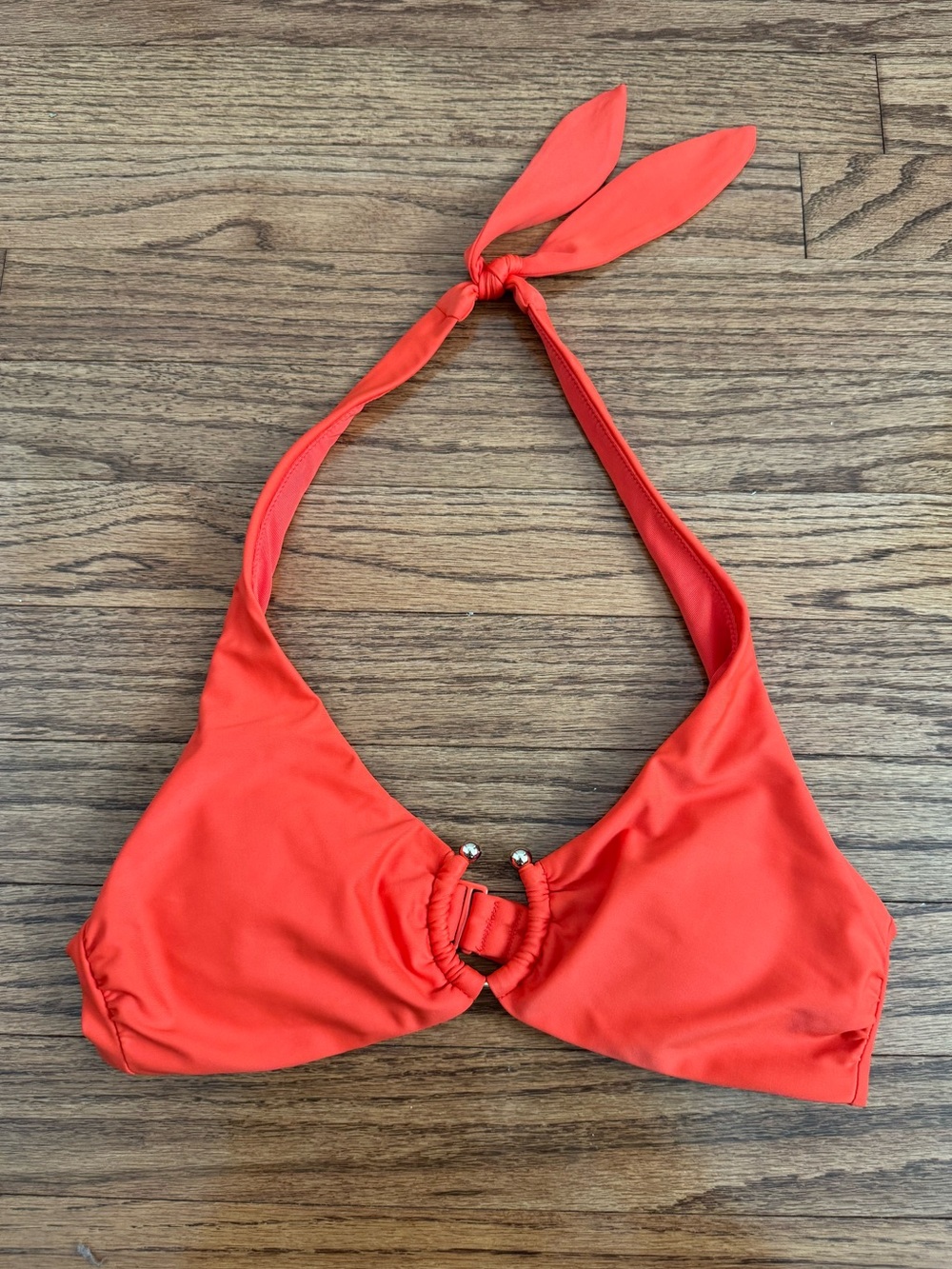 NWOT Aerie Horseshoe Ring Halter Voop
Bikini Top